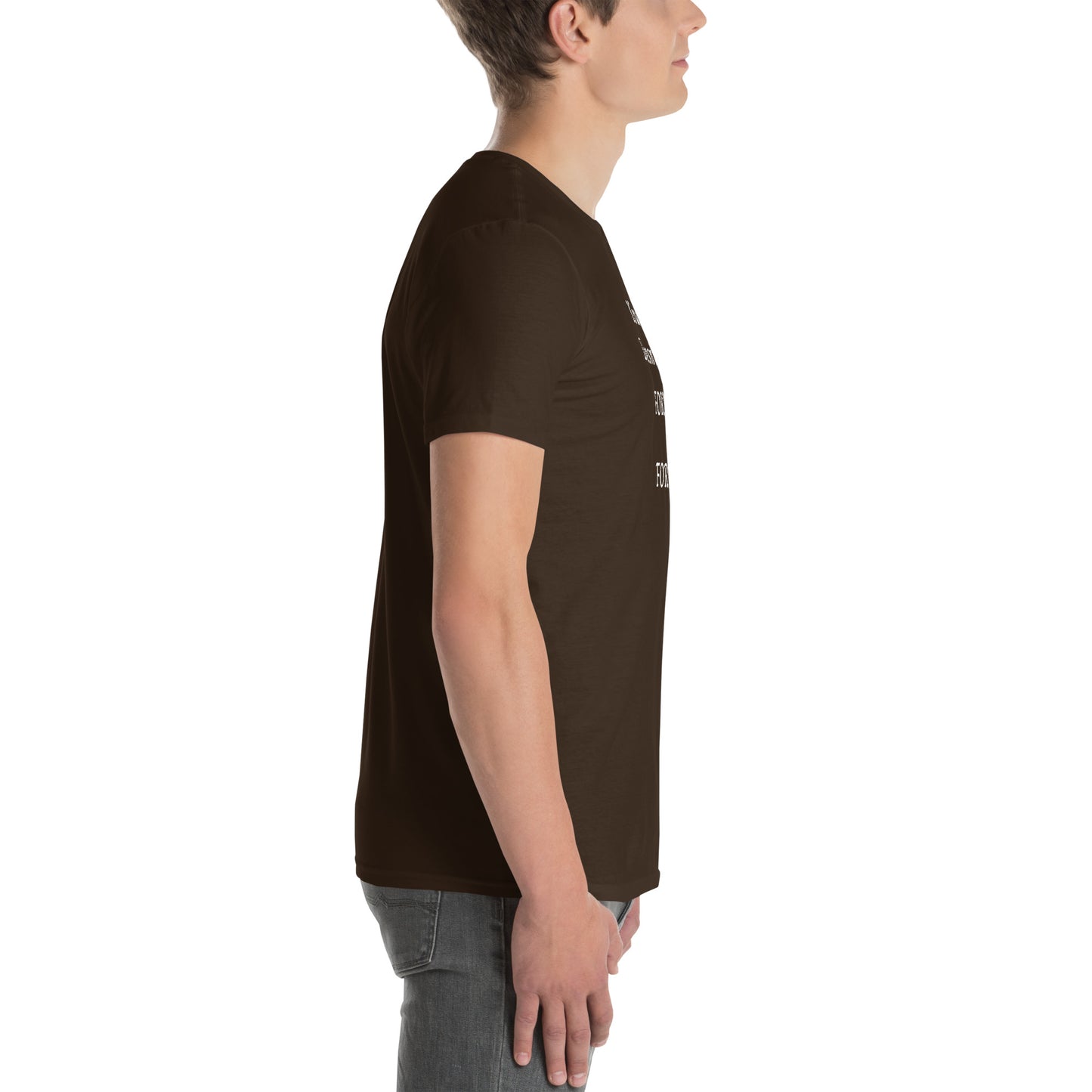 Motivational Tee Your Speed Doesn't Matter Forward id Forward Unisex Tee by EraofInk
