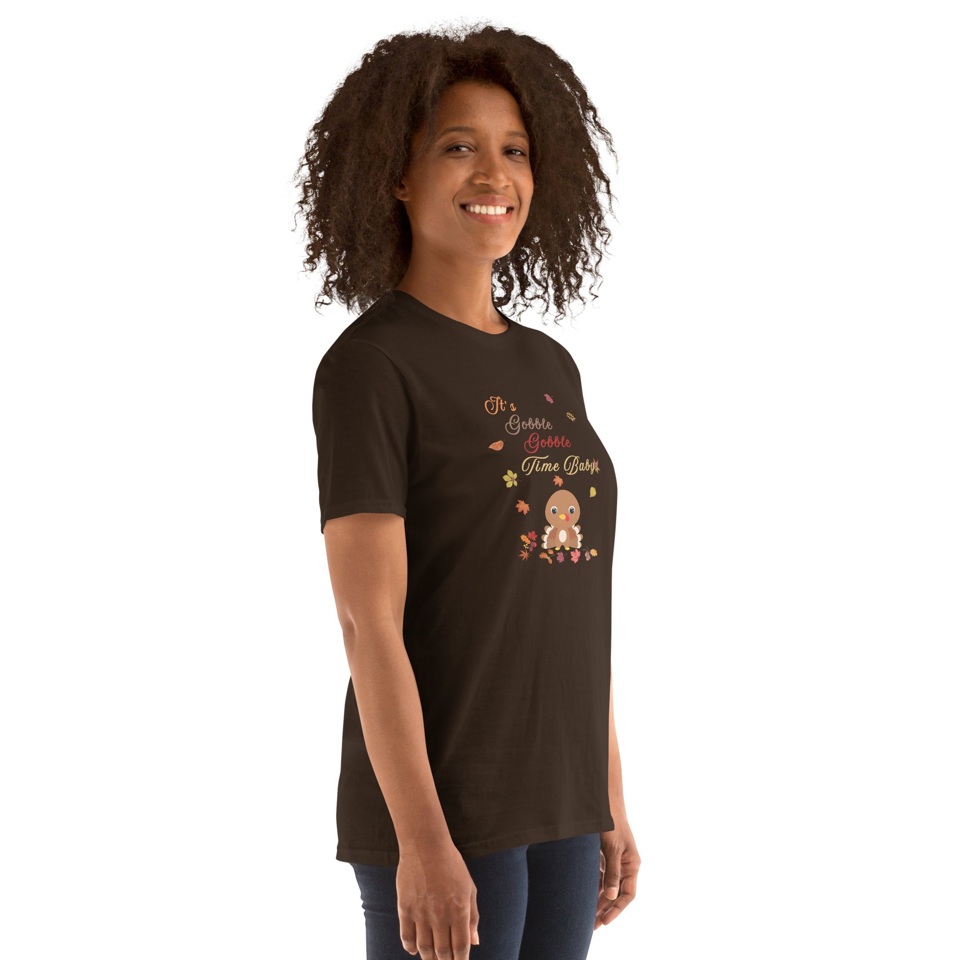 Thanksgiving Tee It's Gobble Gobble Time Baby by EraofInk