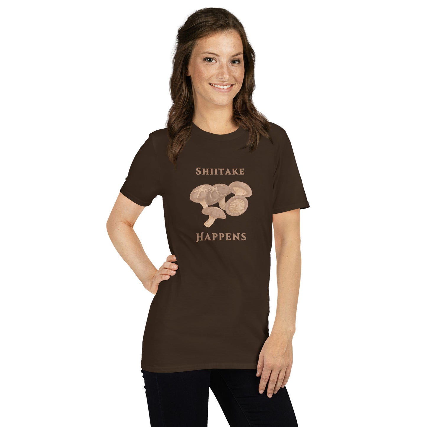 Shittake Happens Unisex Tee by EraofInk