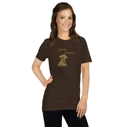 Howdy Partner Unisex Tee by EraofInk