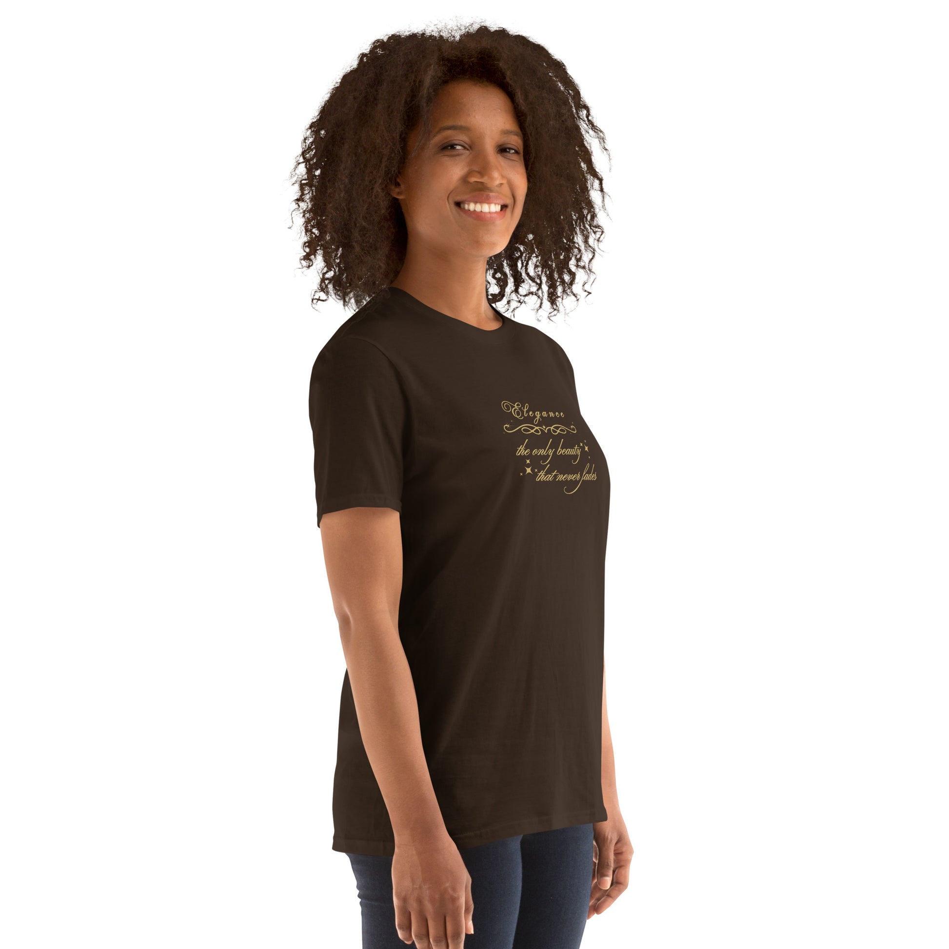 Elegance The Only Beauty That Never Fades Unisex Tee by EraofInk