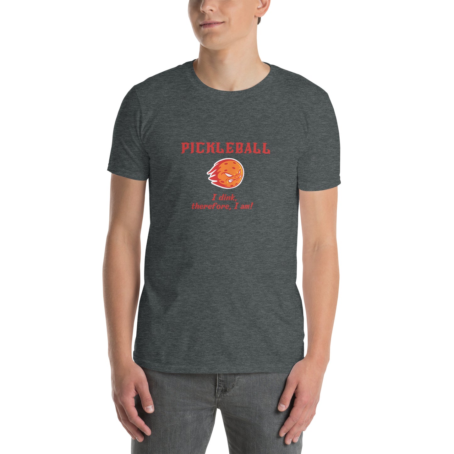 Pickleball I Dink, Therefore, I Am Unisex Tee by EraofInk