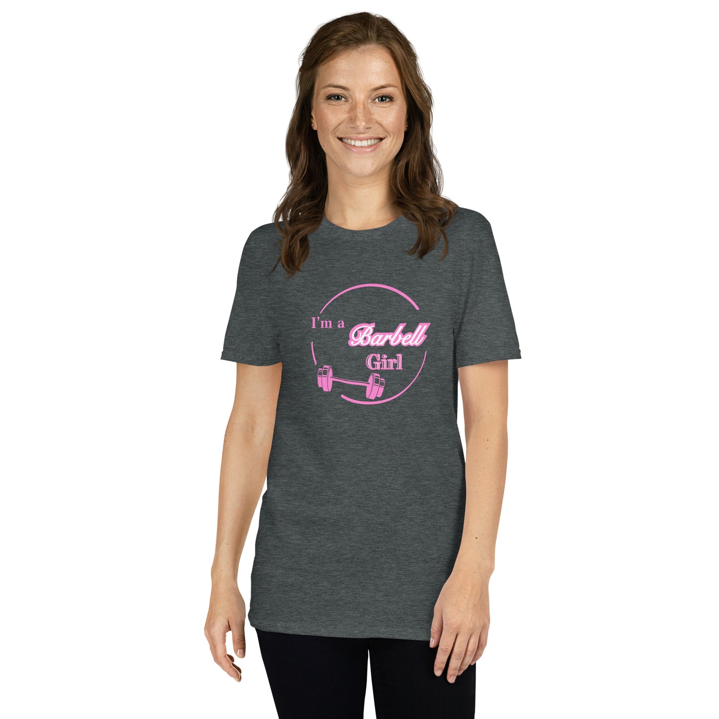 I'm A Barbell Girl Unisex Tee by EraofInk
