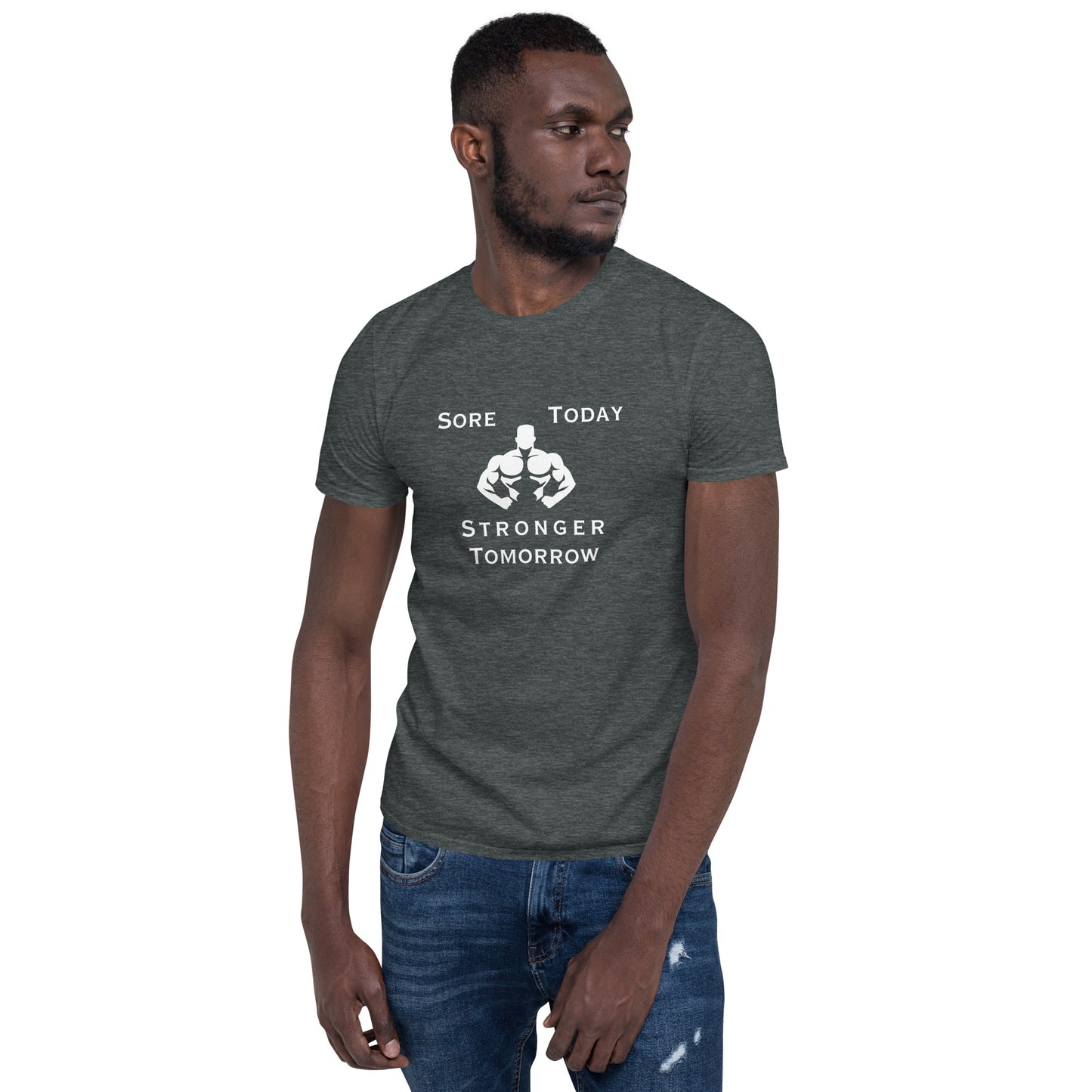Sore Today Stronger Tomorrow Unisex Tee by EraofInk