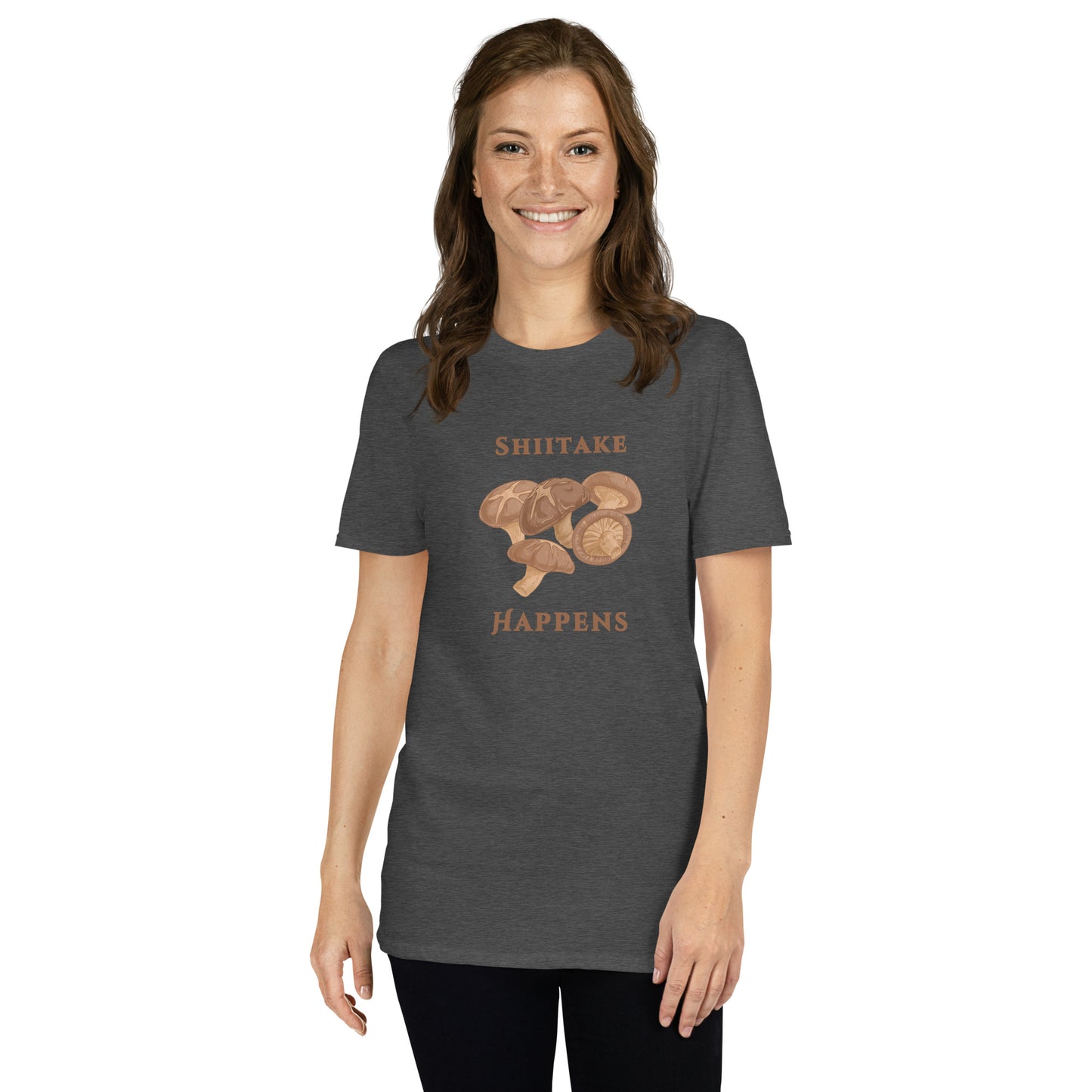 Shittake Happens Unisex Tee by EraofInk