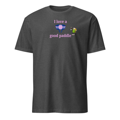 I Love a Good Paddle Unisex Tee by EraofInk