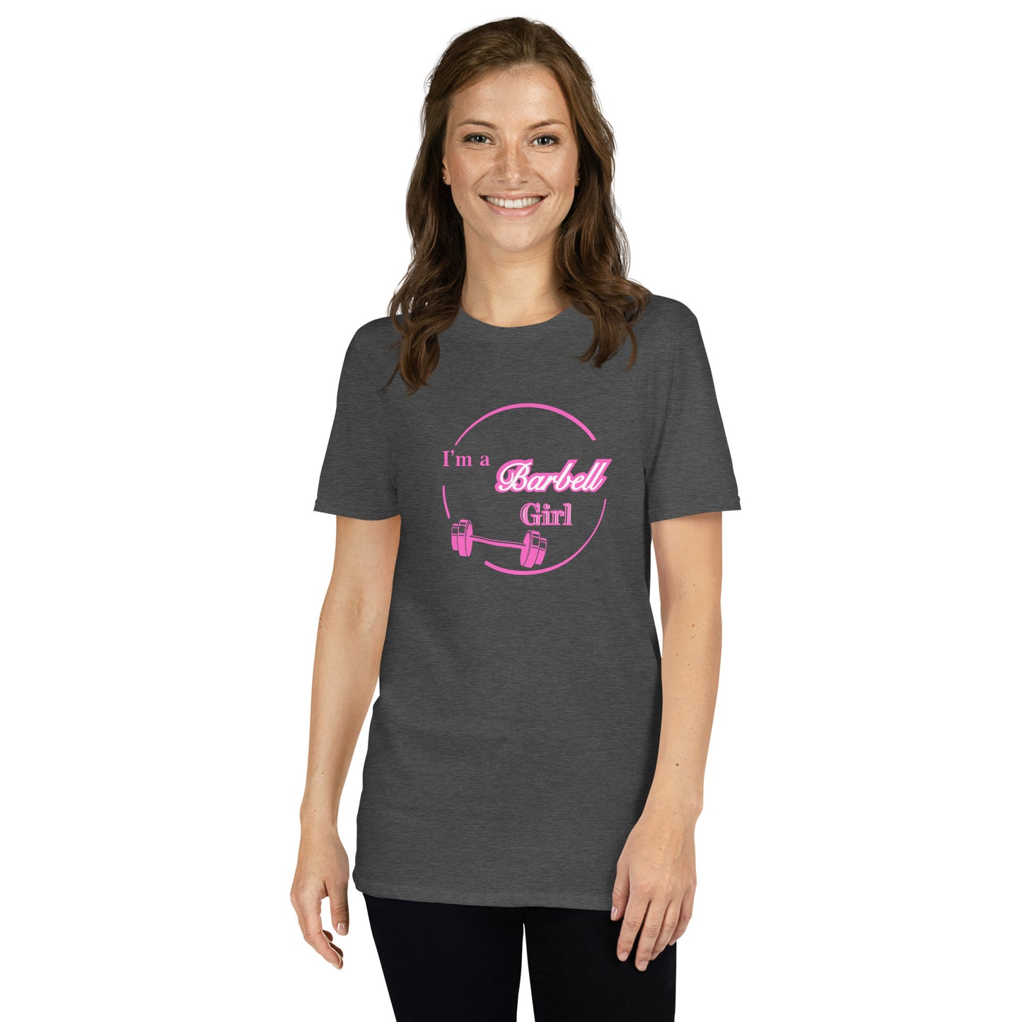 I'm A Barbell Girl Unisex Tee by EraofInk