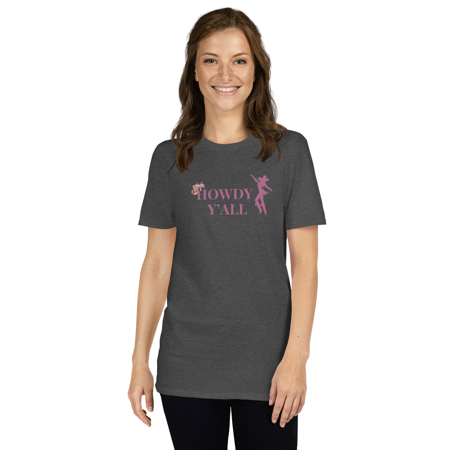 Cowgirls Howdy Y'll Unisex Tee by EraofInk