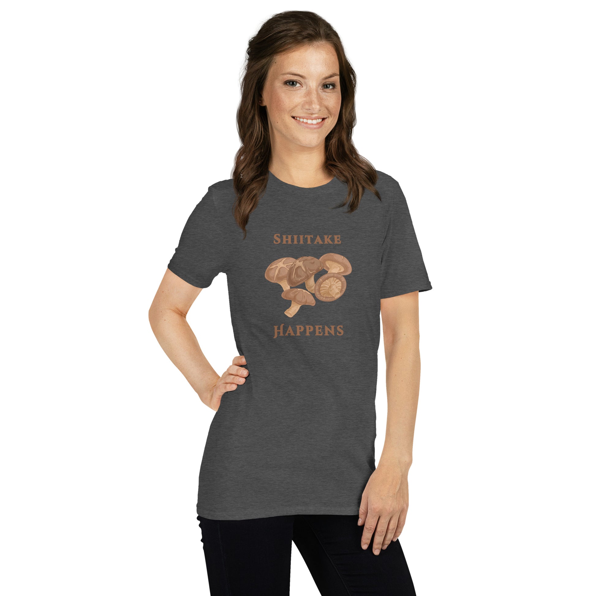 Shittake Happens Unisex Tee by EraofInk