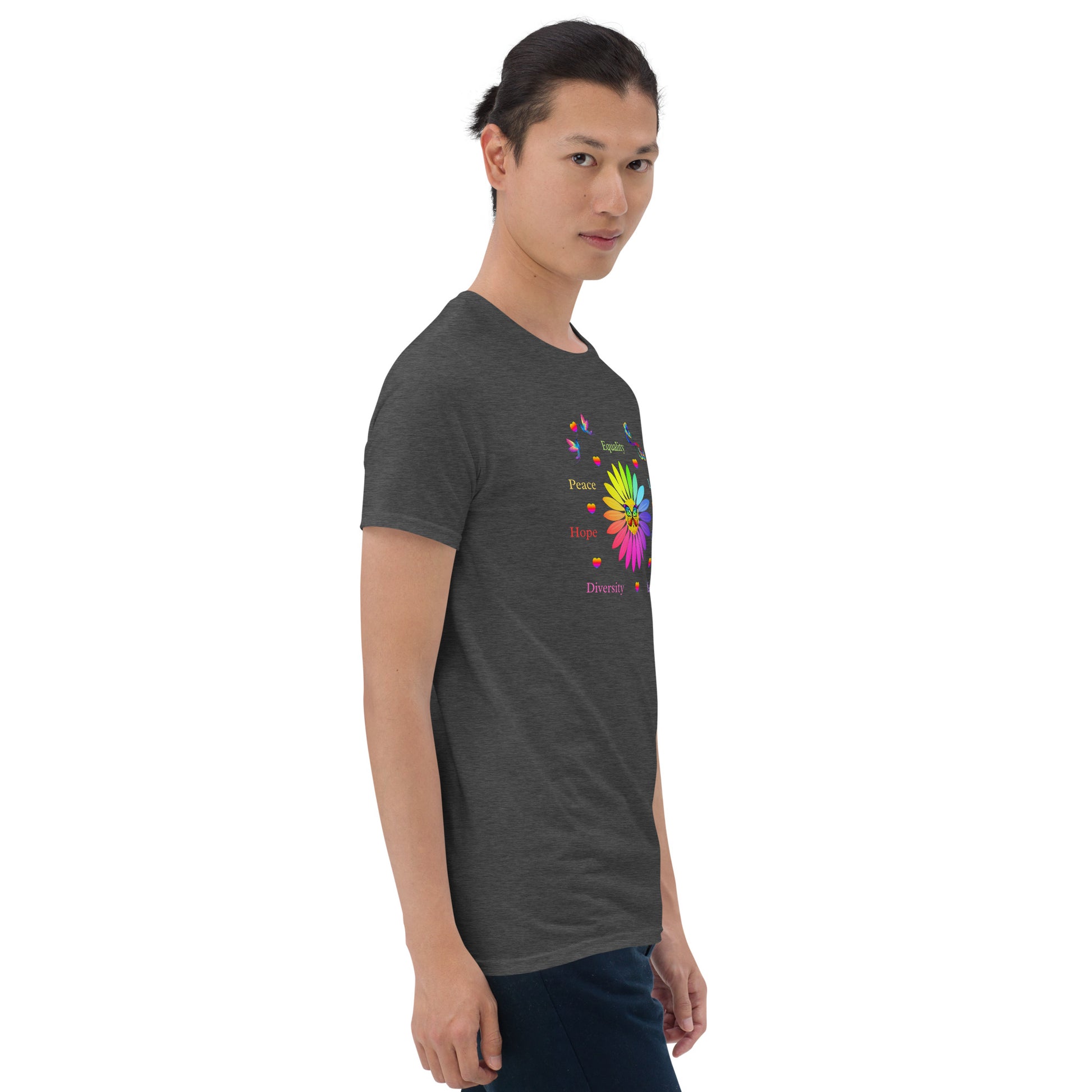 LGBTQ+ Unisex Tee Support Love for All Equality Love Inclusion Kindness... by EraofInk