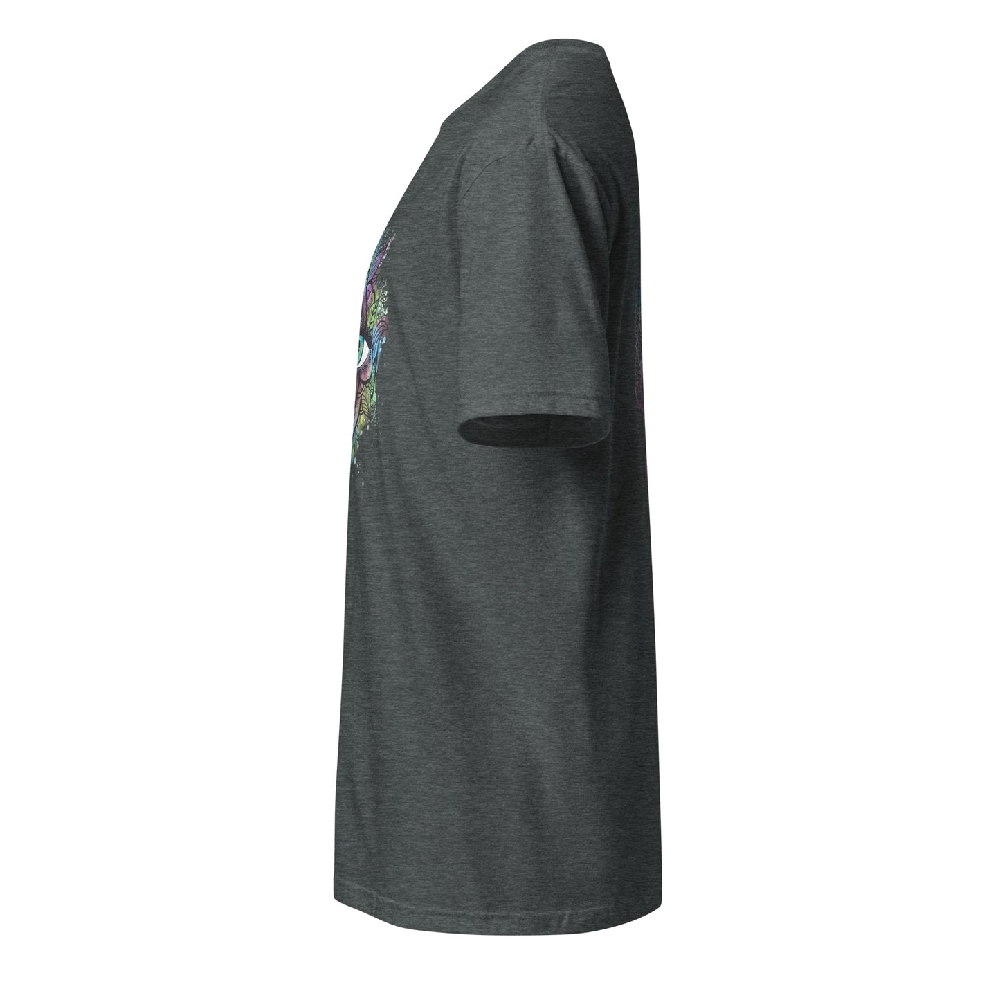 Third Eye Design With Semi Transparent Colors ** Design on Back** Unisex Tee by EraofInk