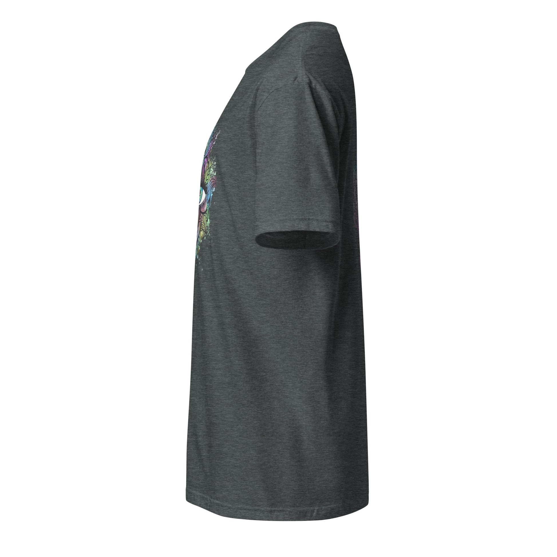 Third Eye Design With Semi Transparent Colors ** Design on Back** Unisex Tee by EraofInk