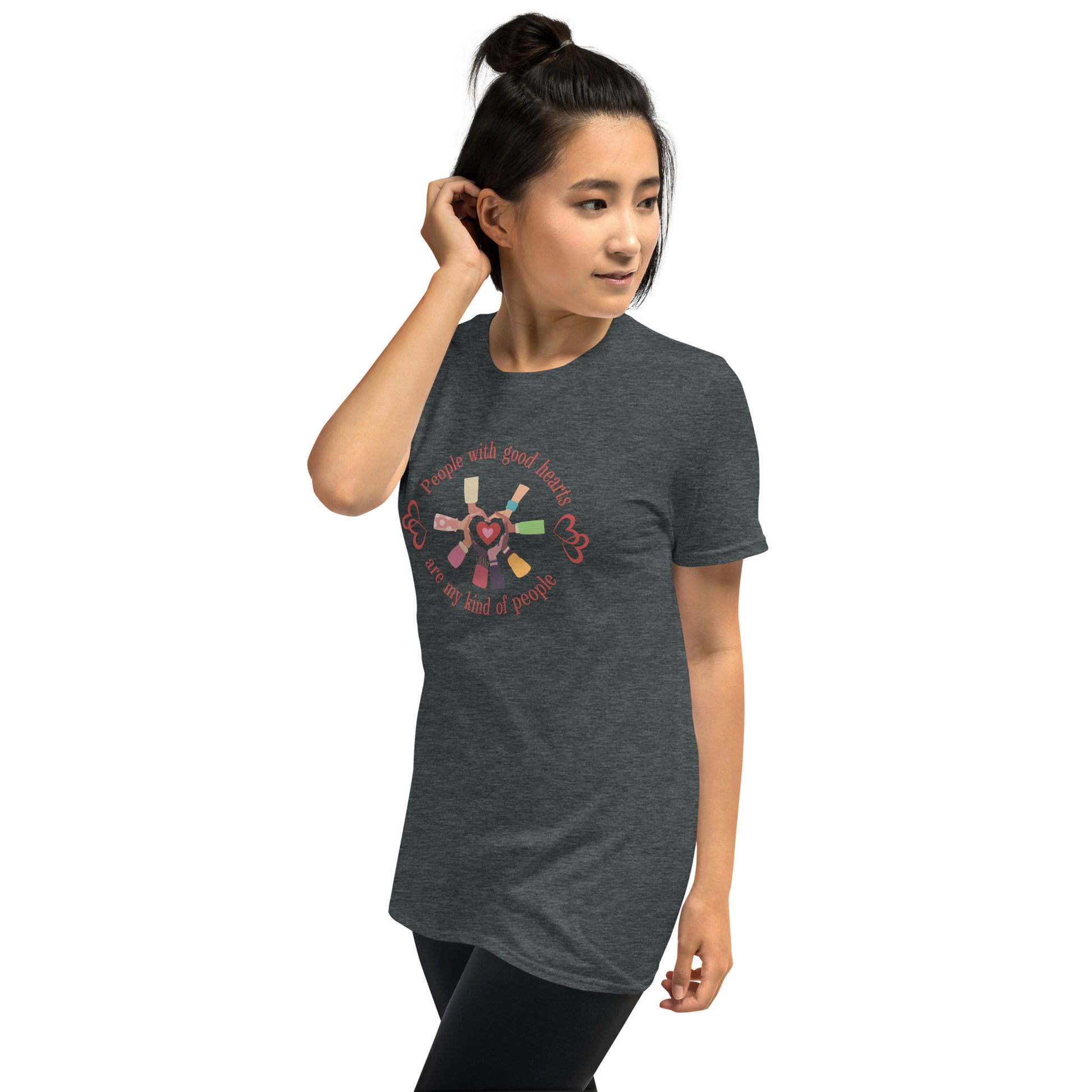 People With Good Hearts Are My Kind Of People Unisex Tee by EraofInk