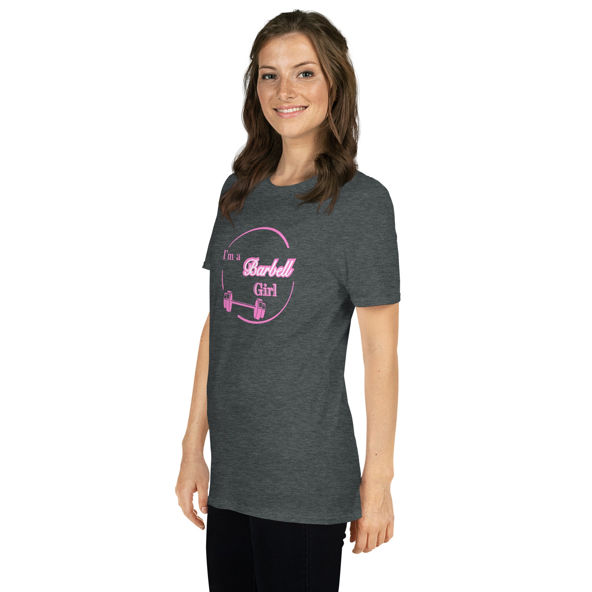 I'm A Barbell Girl Unisex Tee by EraofInk