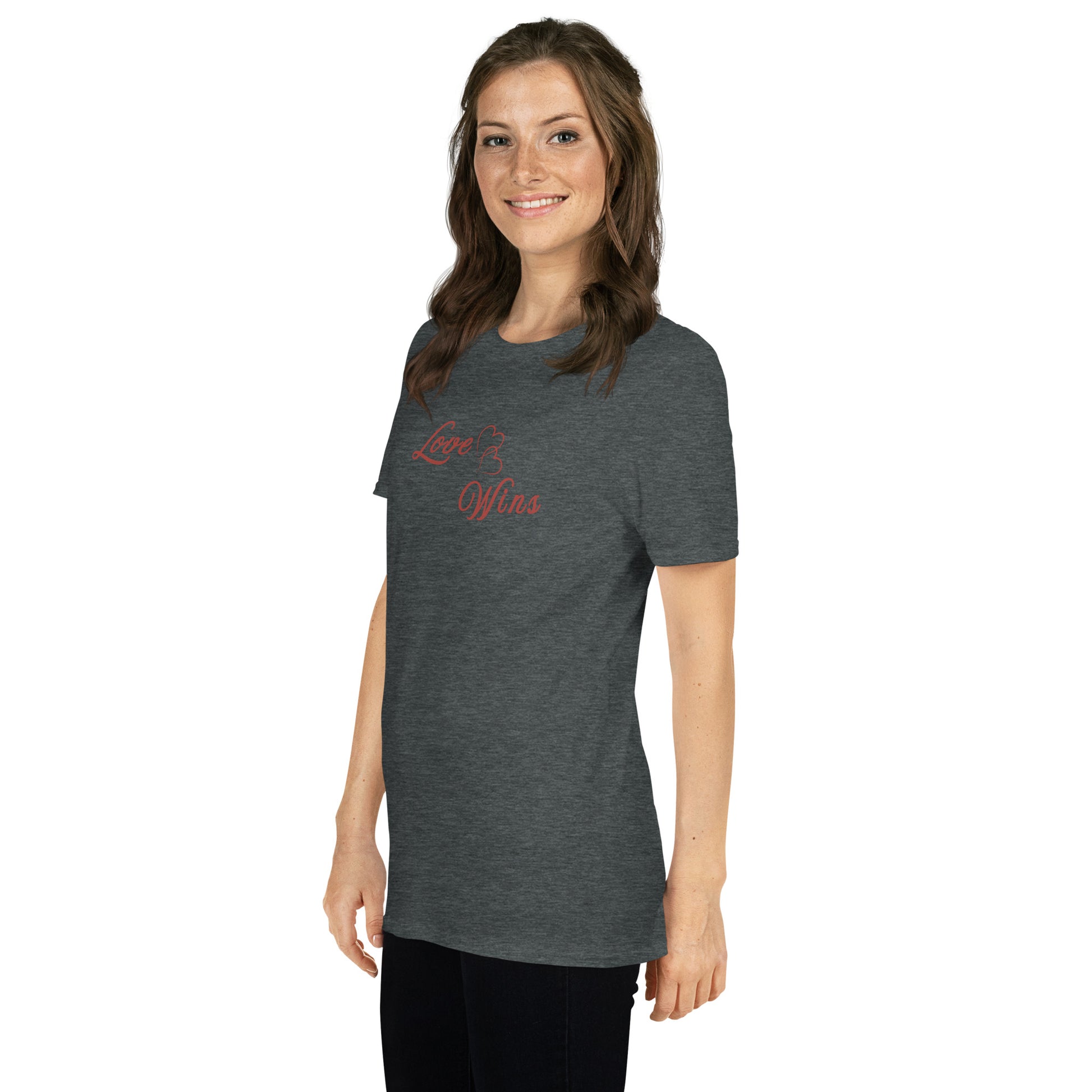 Love Wins Unisex Tee by EraofInk