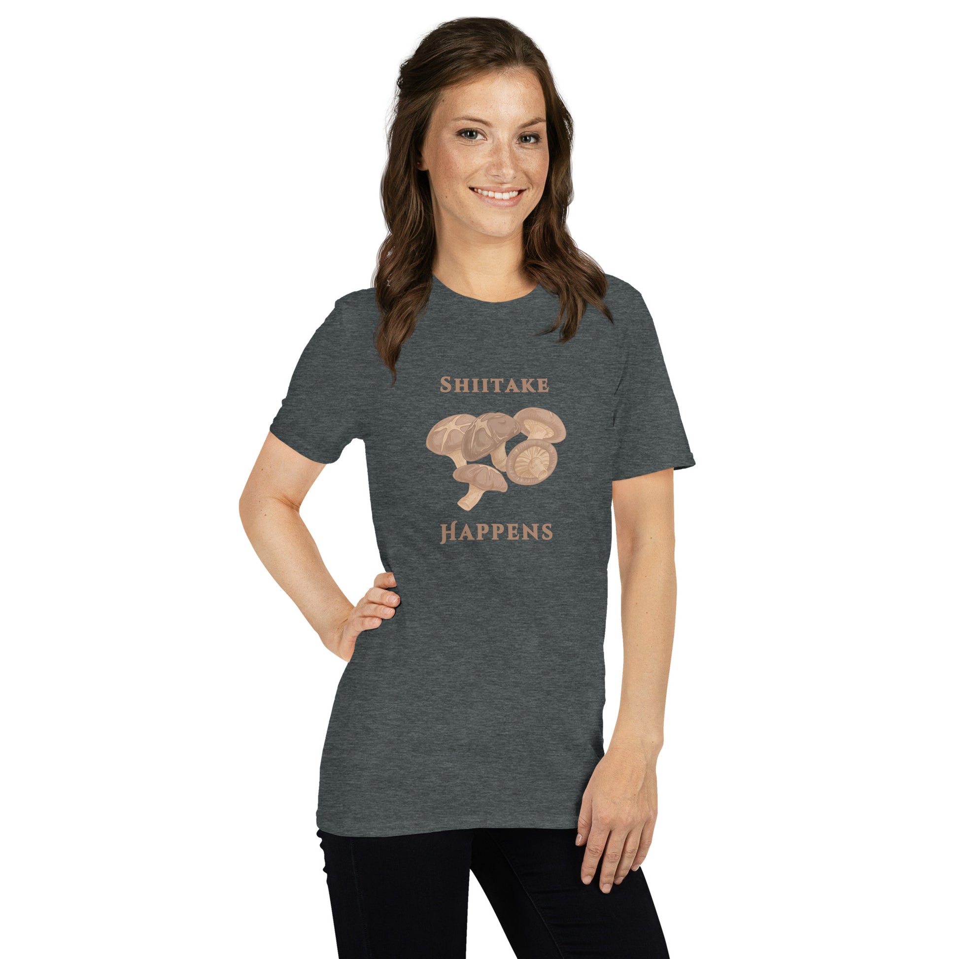 Shittake Happens Unisex Tee by EraofInk