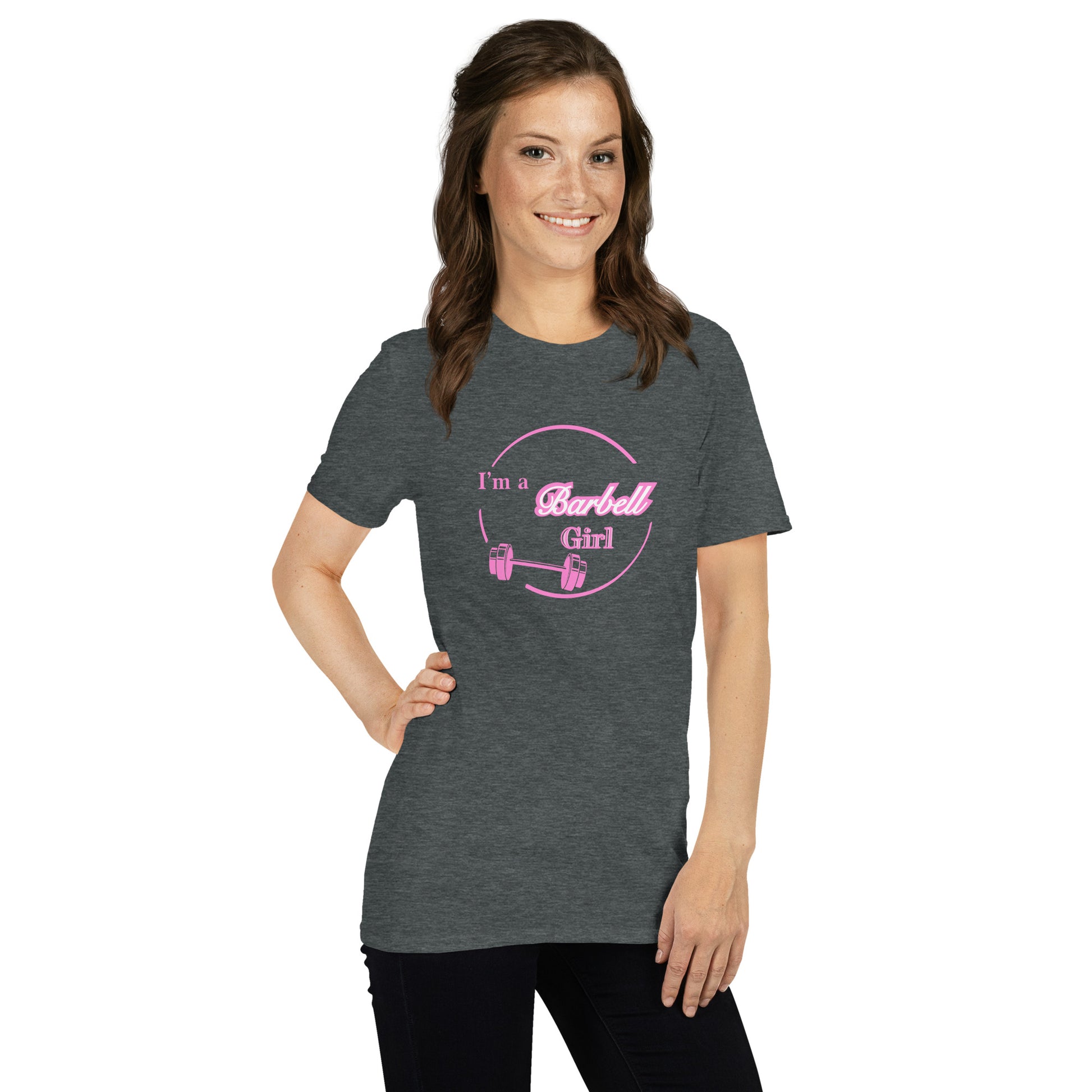I'm A Barbell Girl Unisex Tee by EraofInk