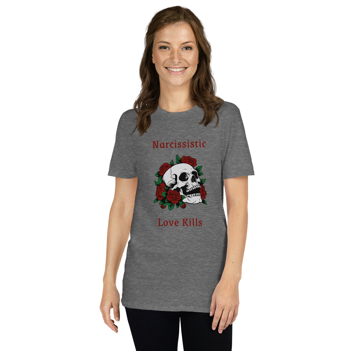 Narcissistic Abuse Awareness Graphic Tee Narcissistic Love Kills Unisex Tee by EraofInk