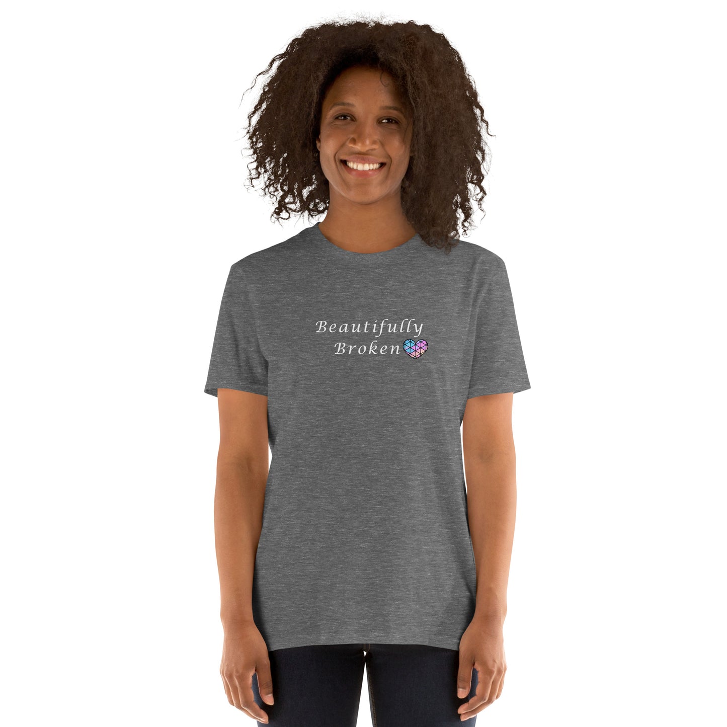 Beautifully Broken Unisex Tee by EraofInk