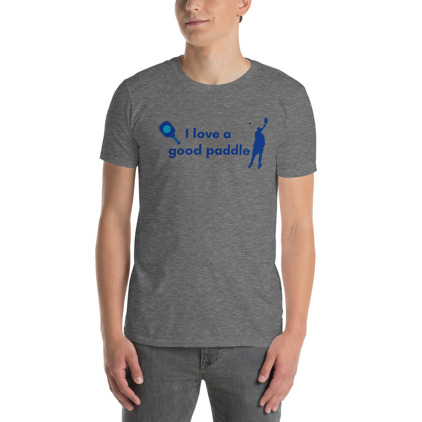 I Love a Good Paddle Pickleball Unisex Tee by EraofInk