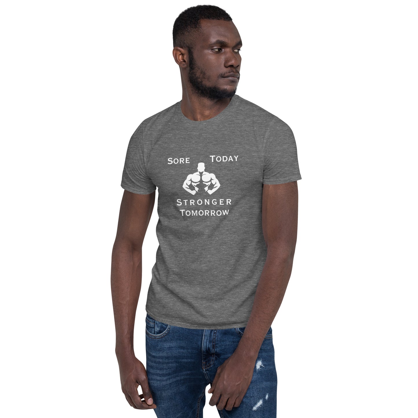 Sore Today Stronger Tomorrow Unisex Tee by EraofInk