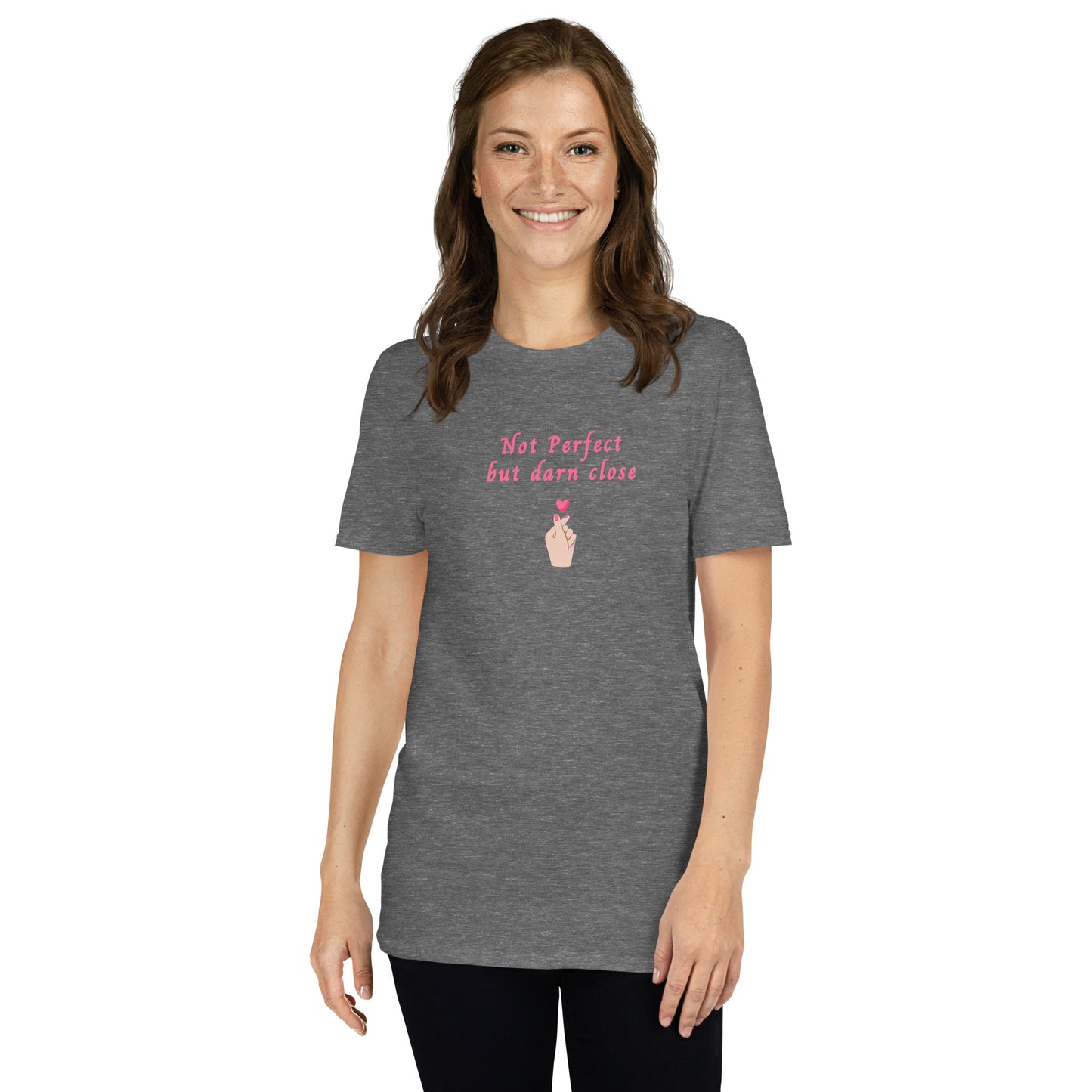 Not Perfect but Darn Close Unisex Tee by EraofInk
