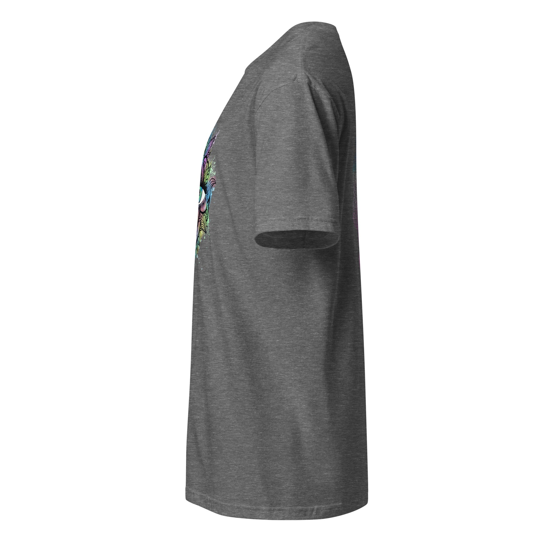 Third Eye Design With Semi Transparent Colors ** Design on Back** Unisex Tee by EraofInk