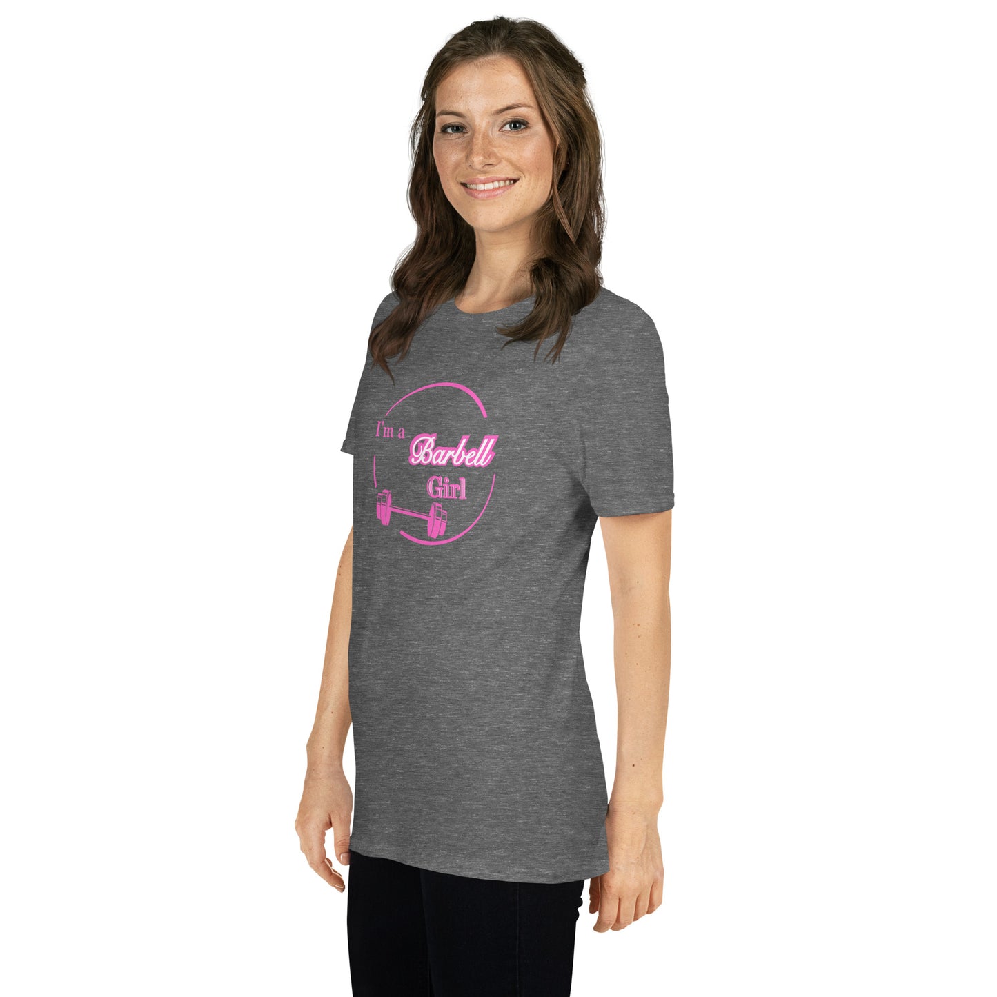 I'm A Barbell Girl Unisex Tee by EraofInk