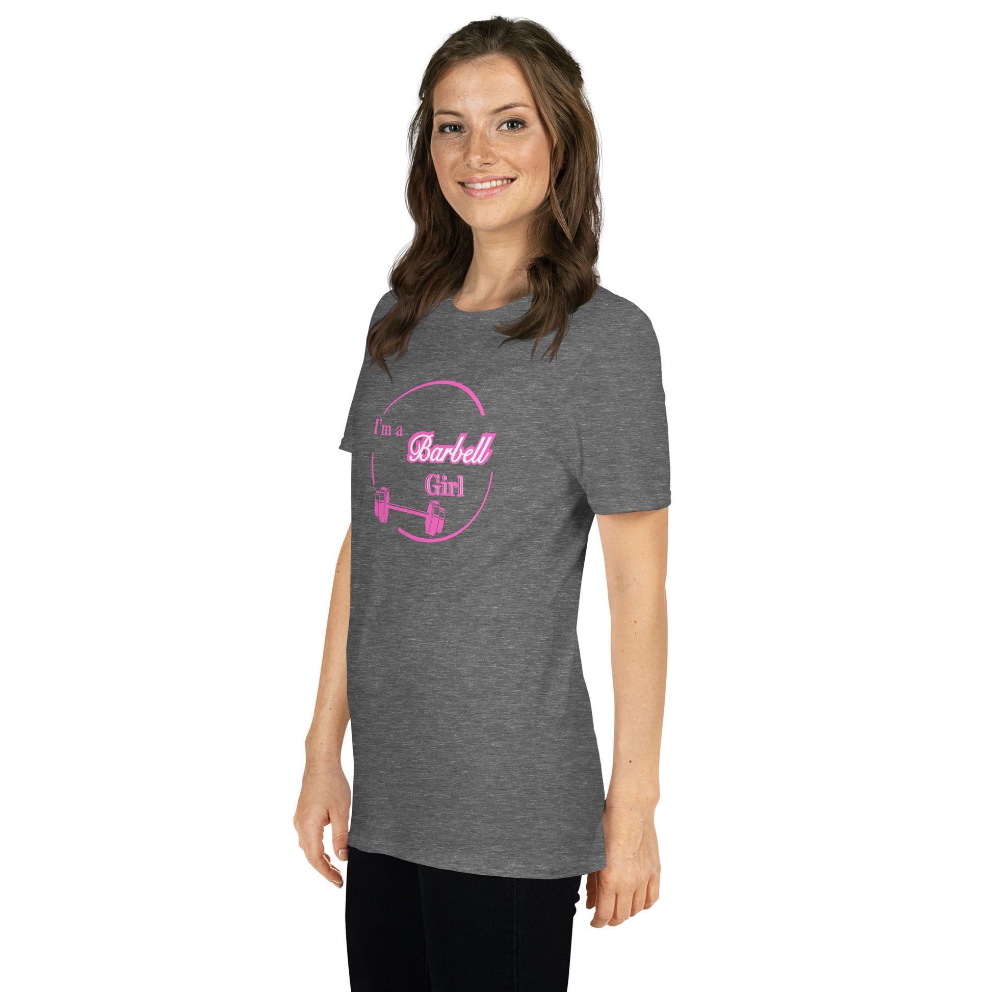 I'm A Barbell Girl Unisex Tee by EraofInk