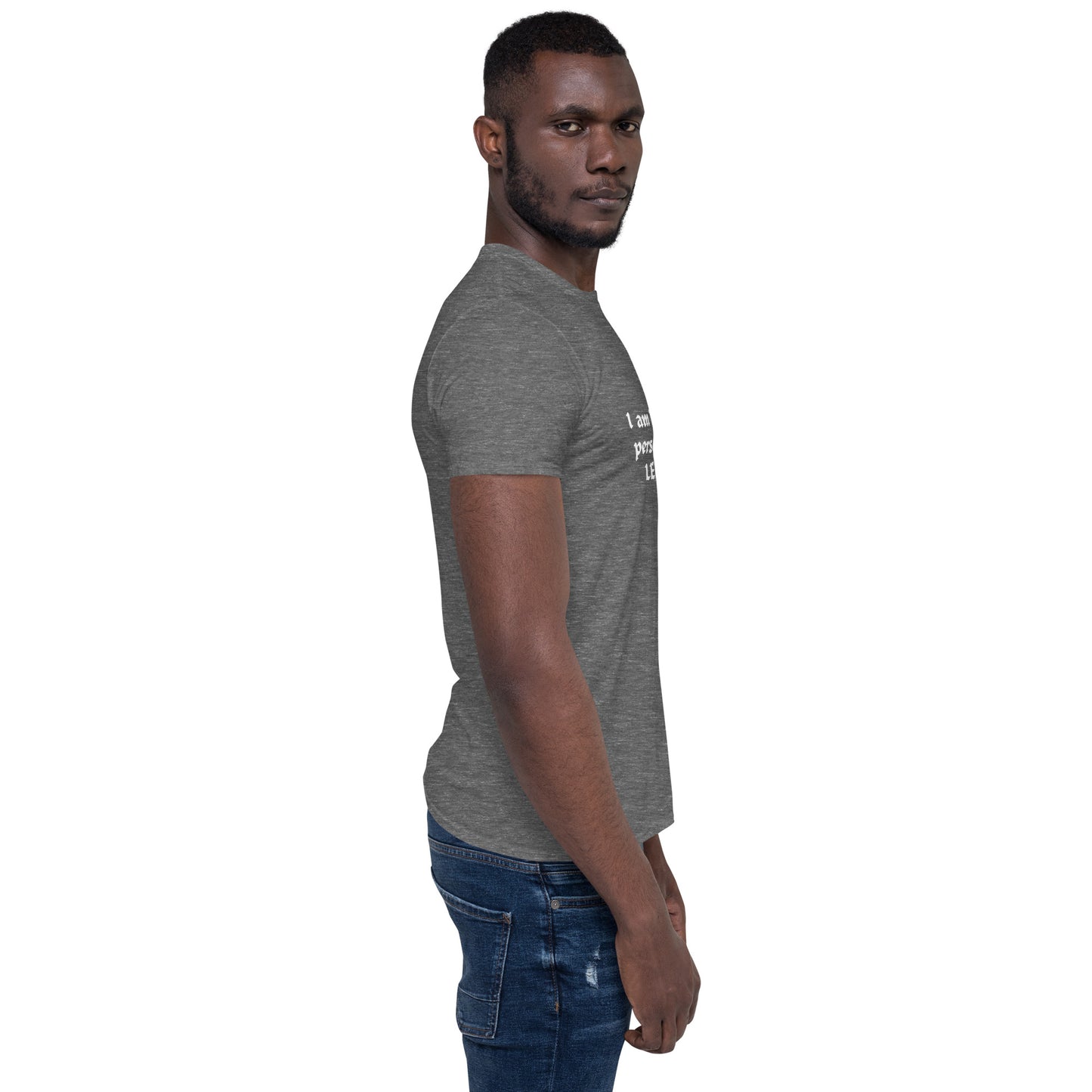 I Am NOT the BIGGER Person. I Suggest You LEAVE Me Alone Unisex Tee by EraofInk
