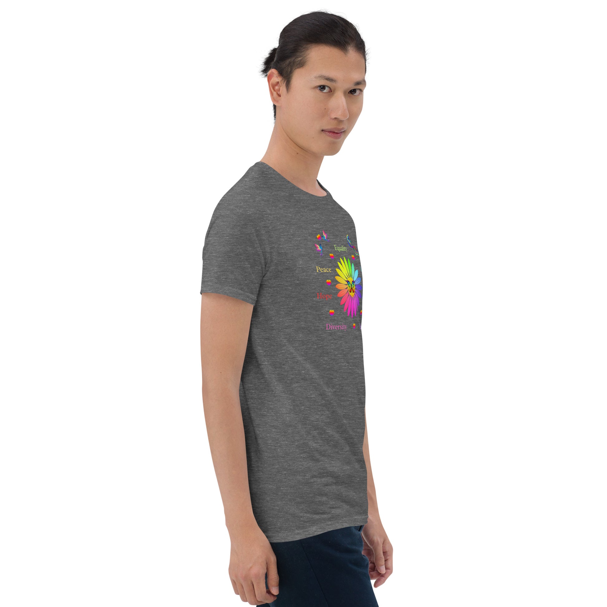 LGBTQ+ Unisex Tee Support Love for All Equality Love Inclusion Kindness... by EraofInk