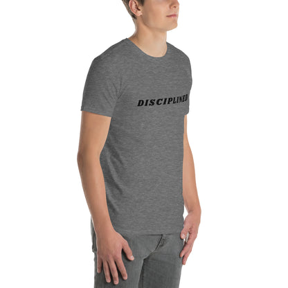 Disciplined Man's Fitness Tee by EraofInk