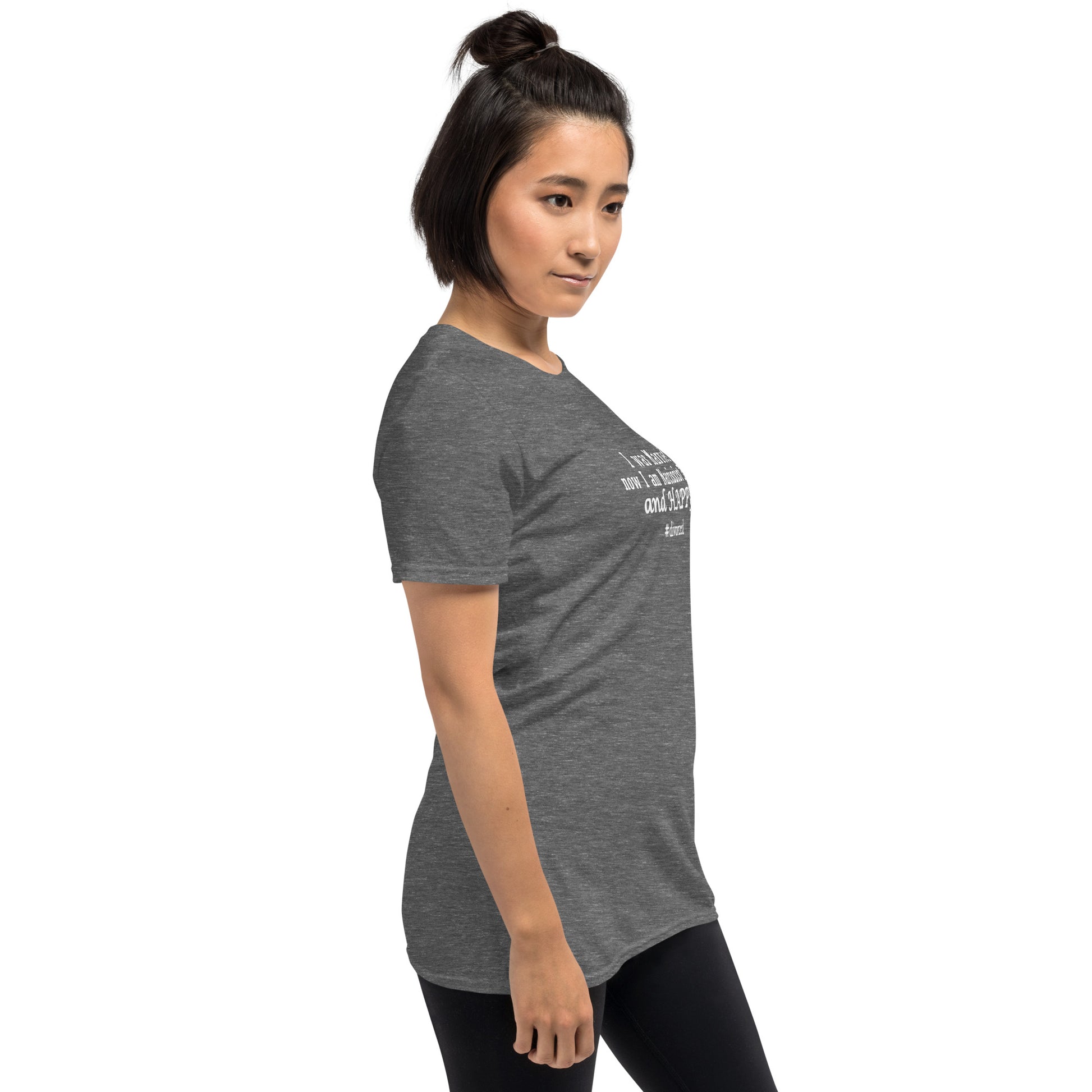 I Was Married Now I Am Narcissist Free & Happy #divorce Unisex Tee by EraofInk