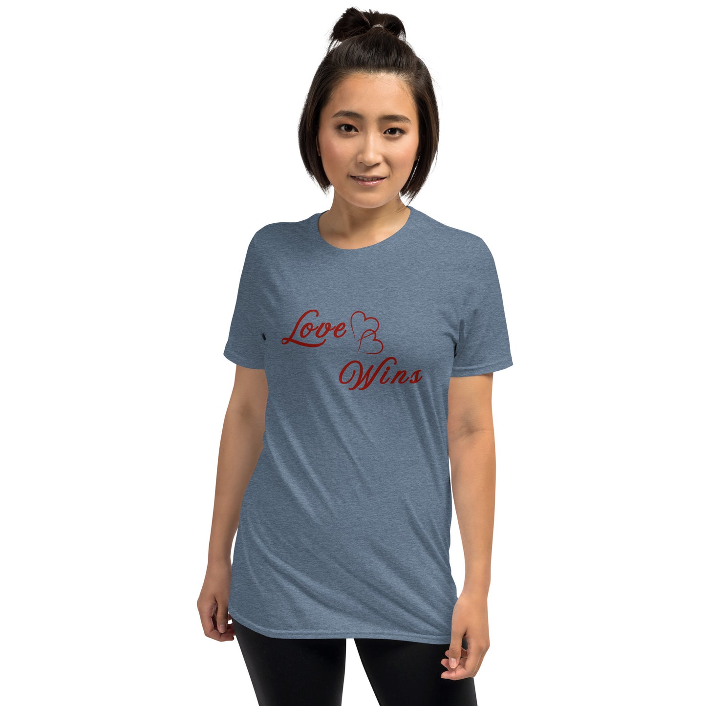 Love Wins Unisex Tee by EraofInk