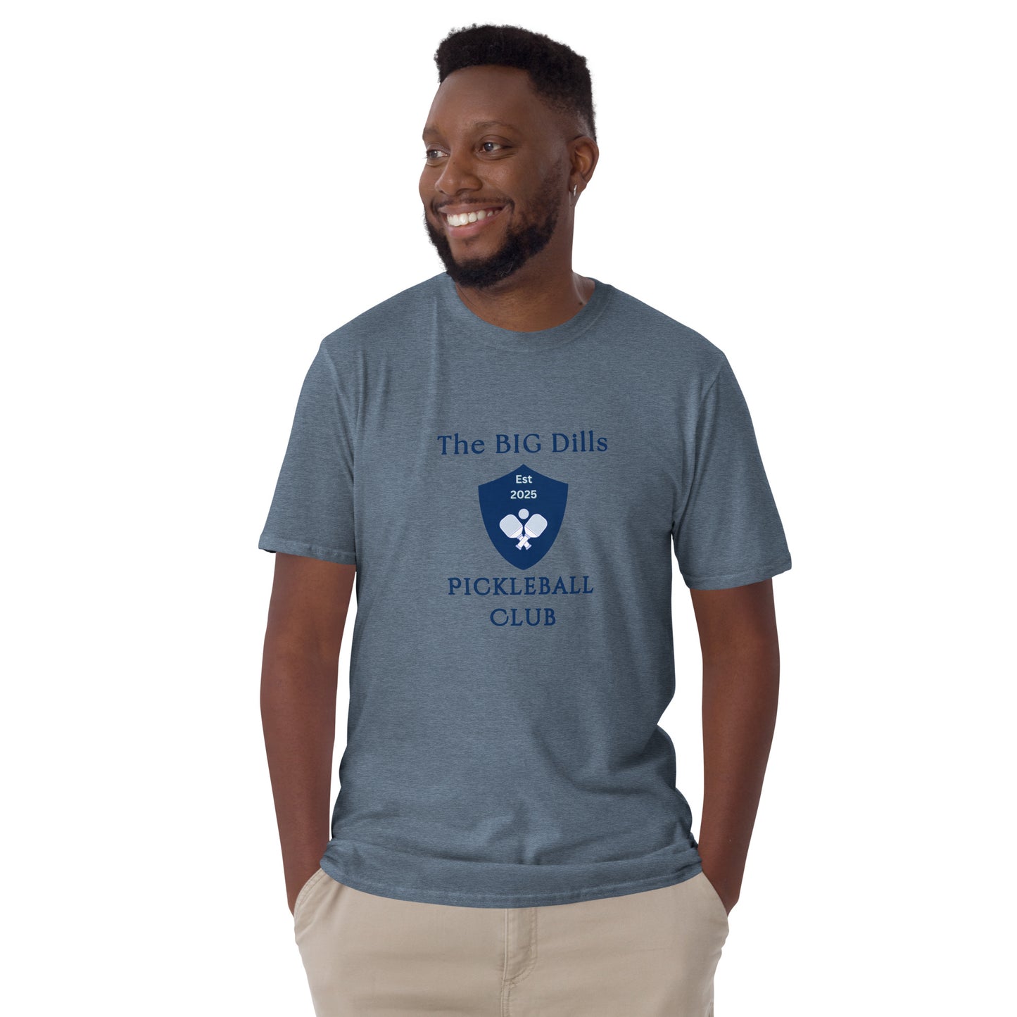 The Big Dills Pickleball Club Est 2025 Blue Design Unisex Tee by EraofInk