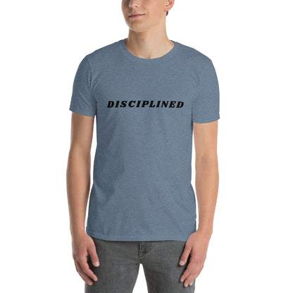 Disciplined Man's Fitness Tee by EraofInk