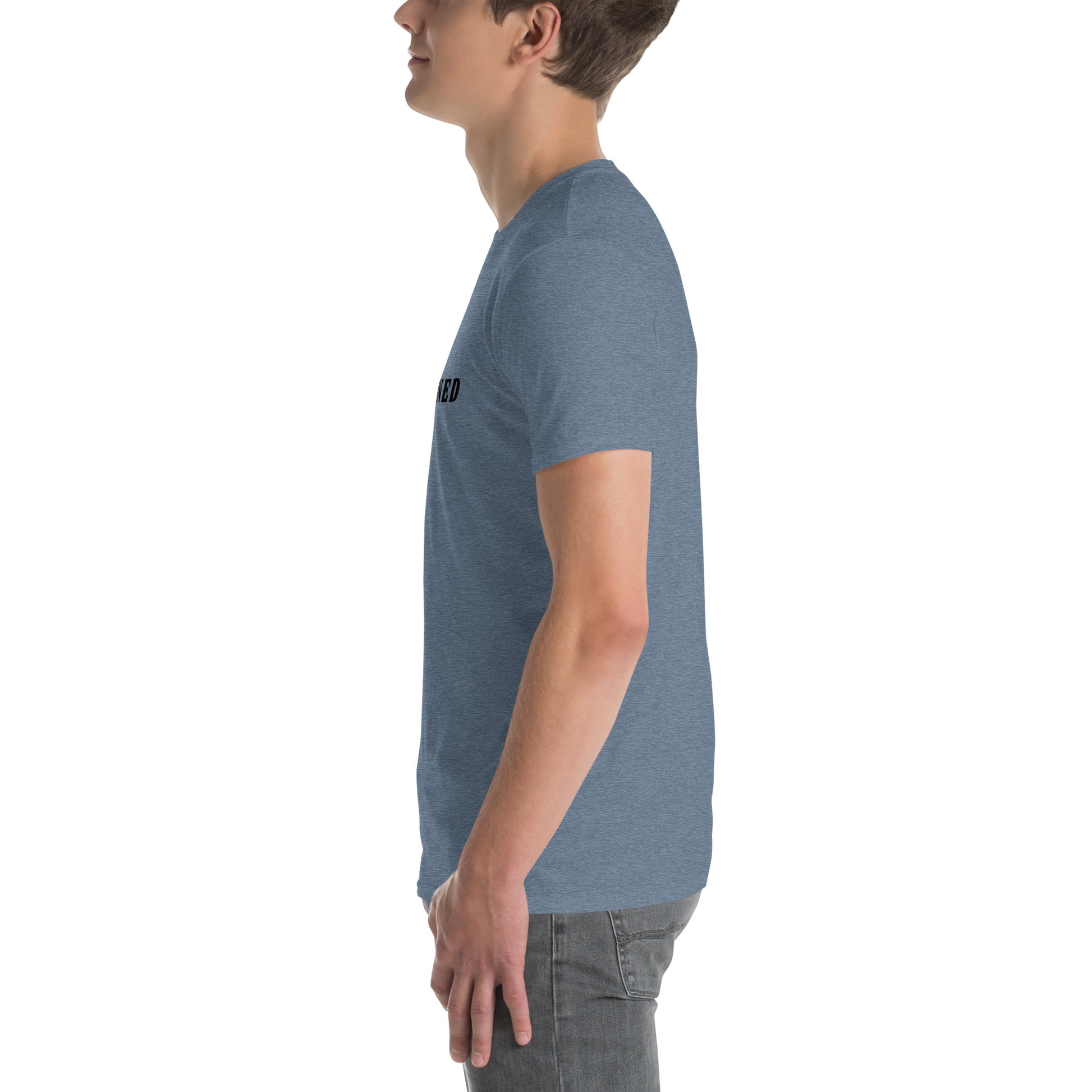 Disciplined Man's Fitness Tee by EraofInk