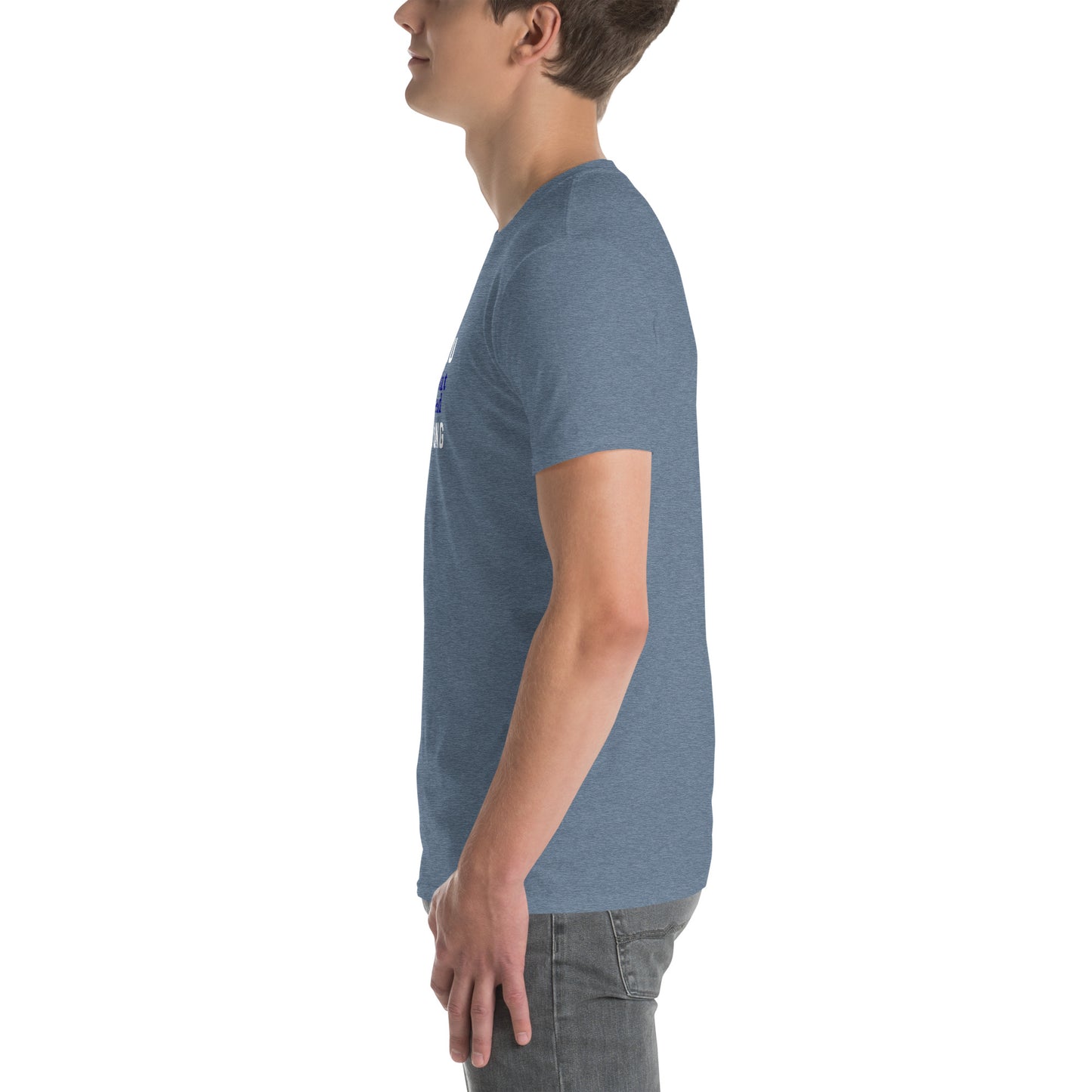 Unless You Puke, Pass Out or Drop Dead Keep Going Unisex Tee by EraofInk