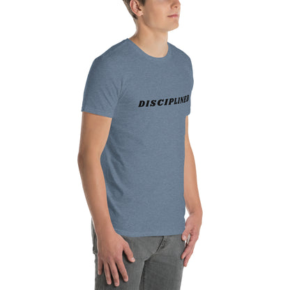 Disciplined Man's Fitness Tee by EraofInk