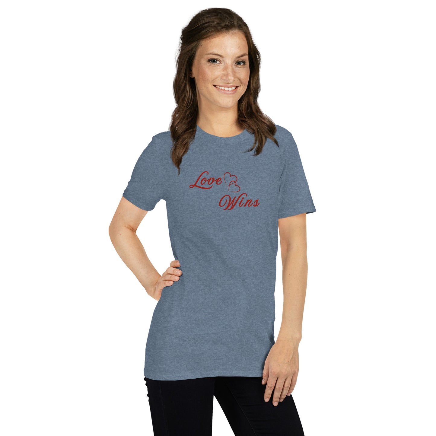 Love Wins Unisex Tee by EraofInk