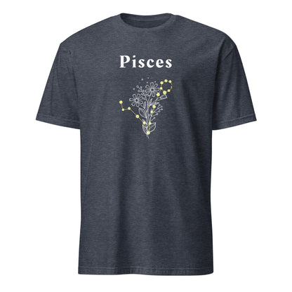 Pisces Astrological Zodiac Sign Unisex Tee by EraofInk