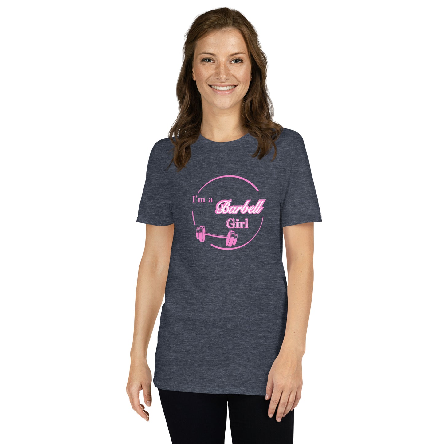 I'm A Barbell Girl Unisex Tee by EraofInk
