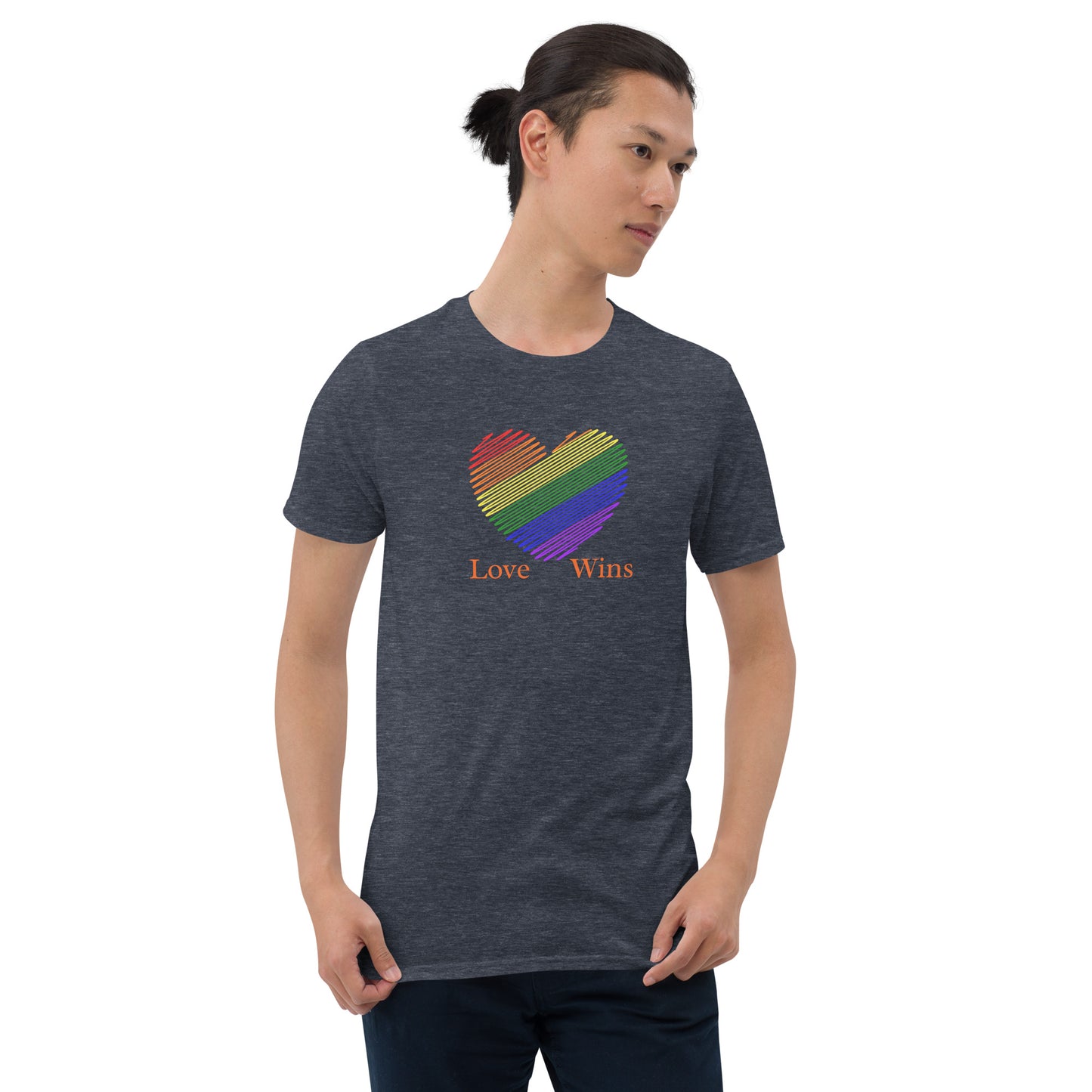 Love Wins LGBTQ LGBTQ+ LGBTQIA Love Wins Unisex Tee by EraofInk