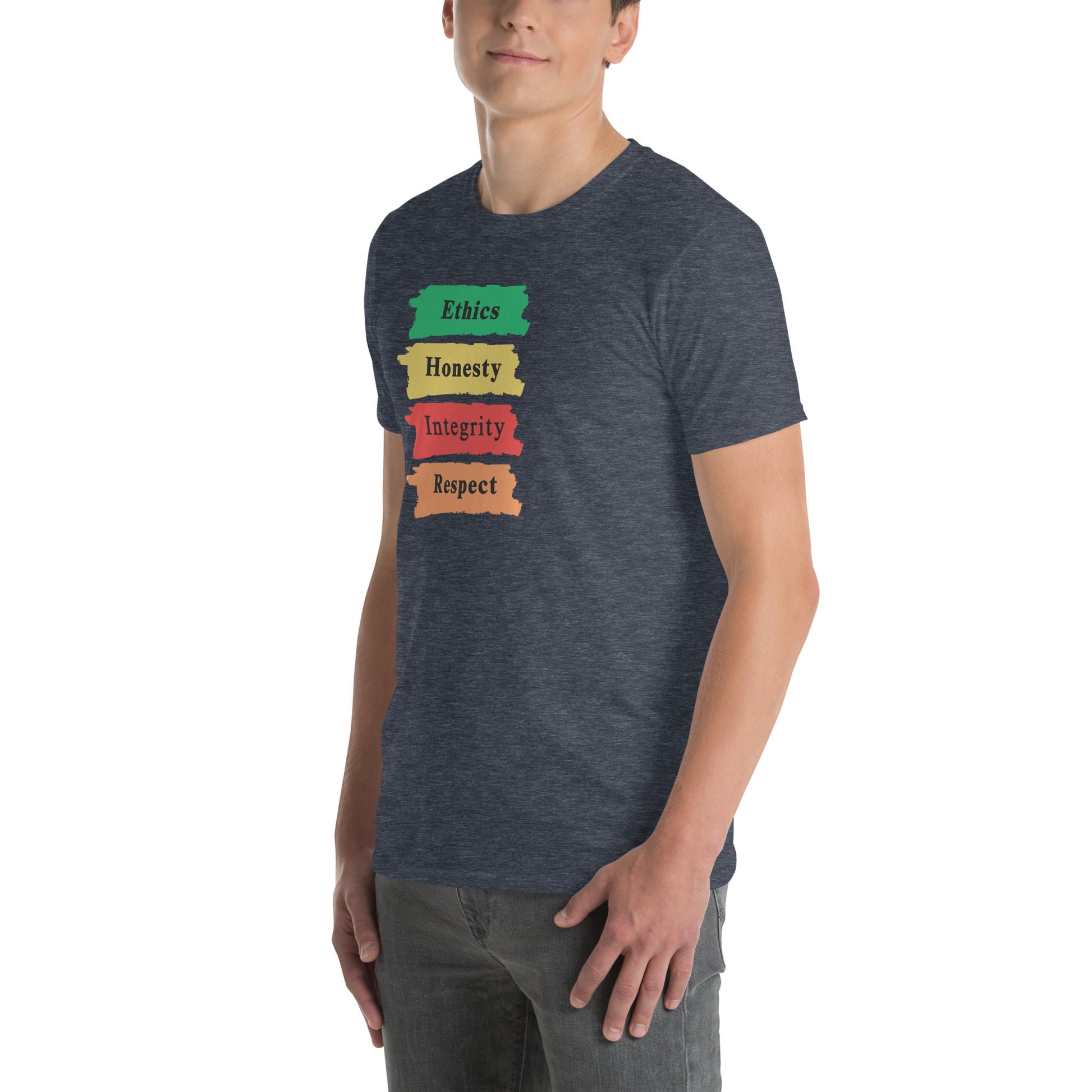 Core Values Ethics Honesty Integrity Respect Unisex Tee by EraofInk