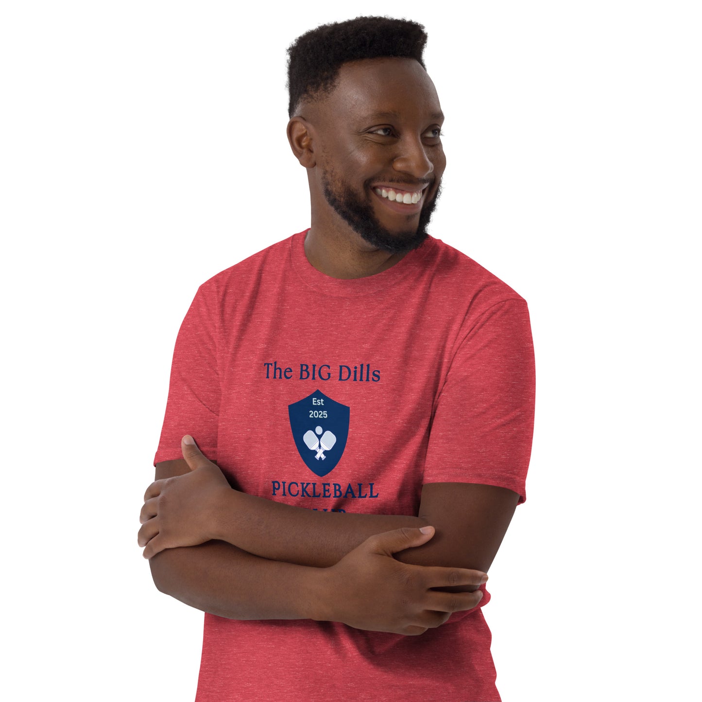 The Big Dills Pickleball Club Est 2025 Blue Design Unisex Tee by EraofInk