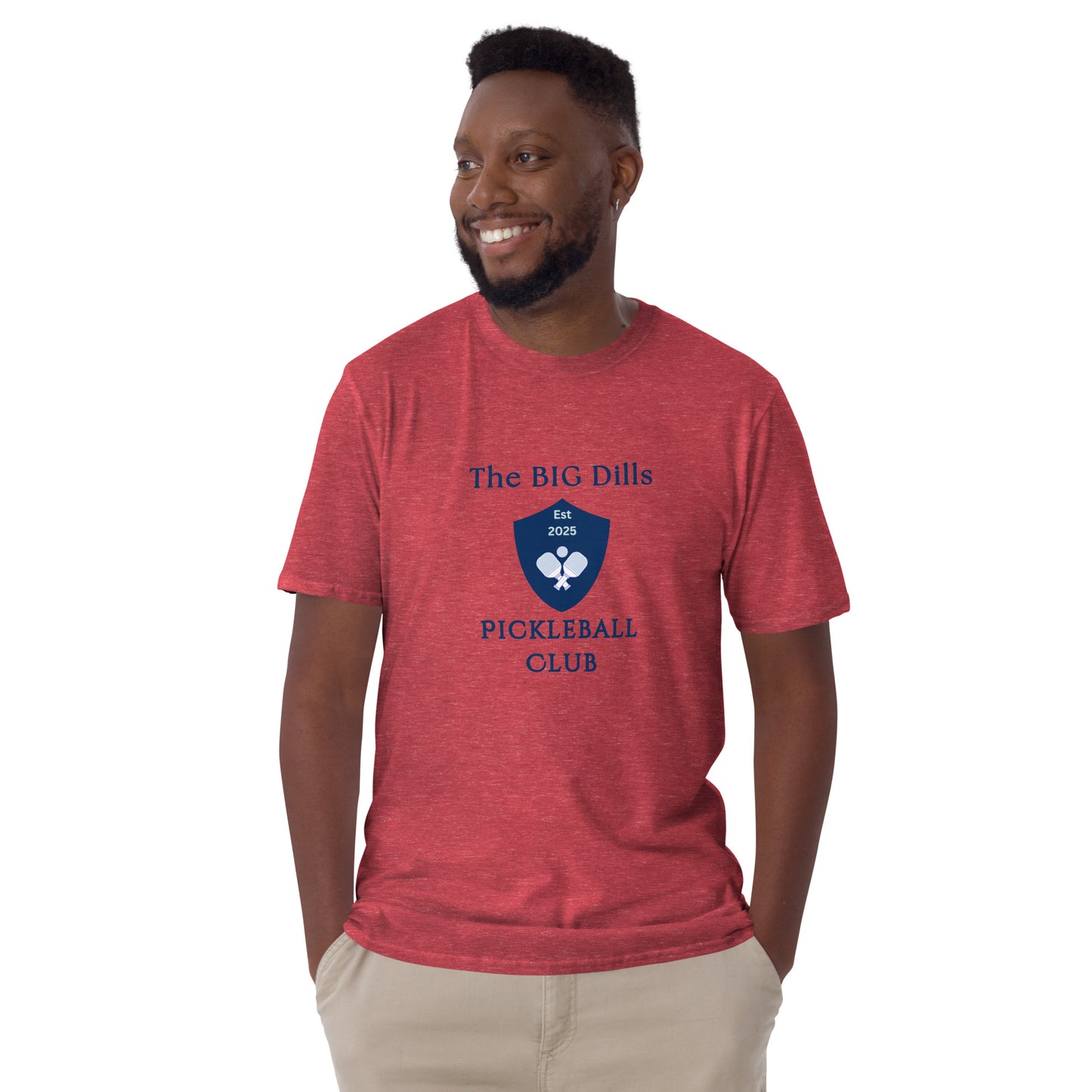 The Big Dills Pickleball Club Est 2025 Blue Design Unisex Tee by EraofInk