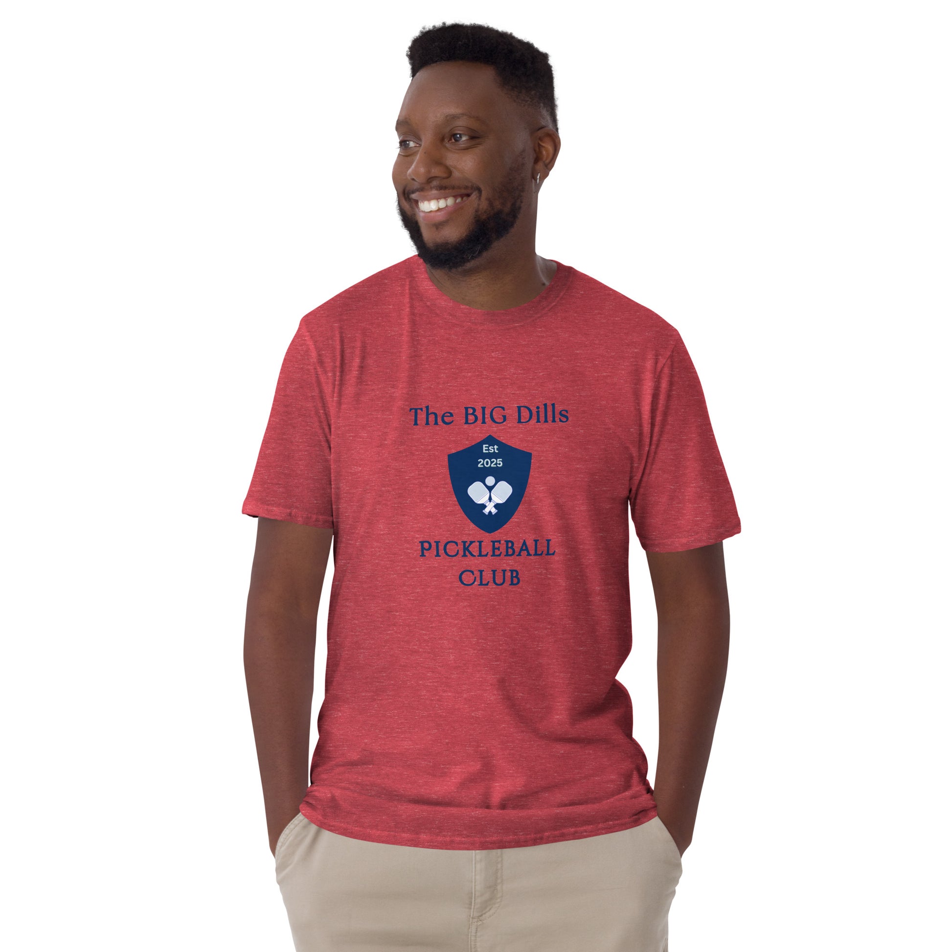 The Big Dills Pickleball Club Est 2025 Blue Design Unisex Tee by EraofInk