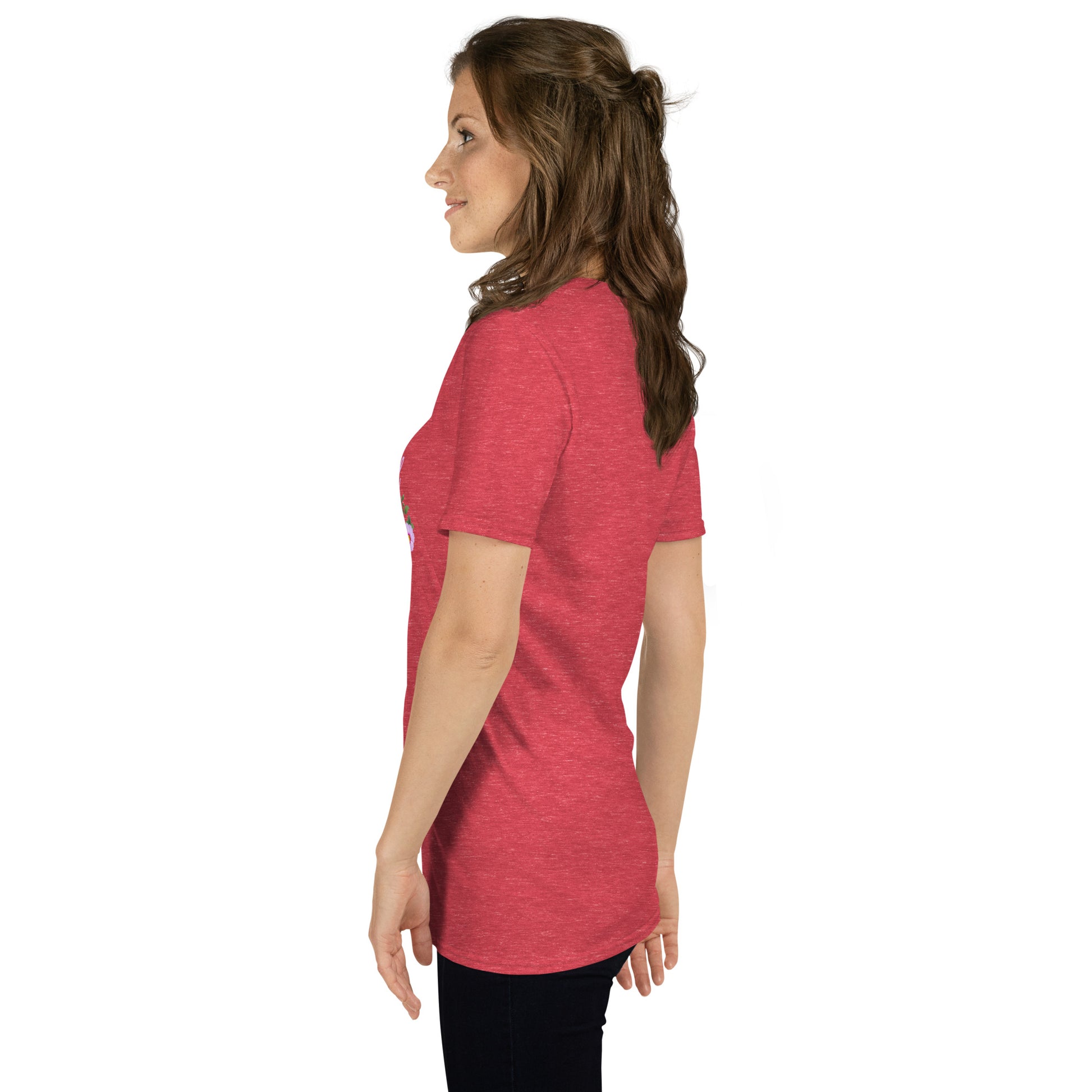 Grateful Floral Design Unisex Tee by Eraofink