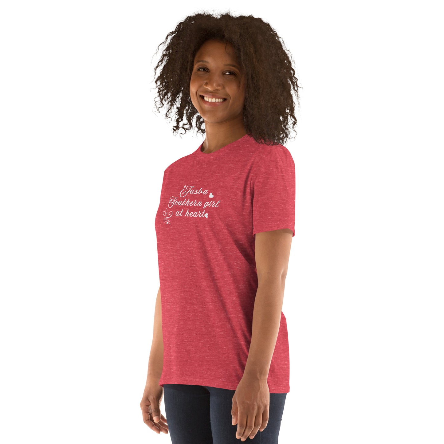 Just a Southern Girl at Heart Unisex Tee by EraofInk