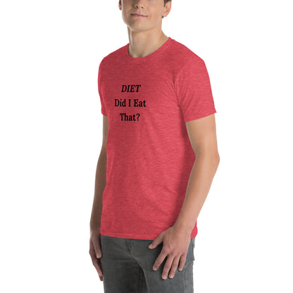 DIET Did I Eat That? Unisex Tee by EraofInk